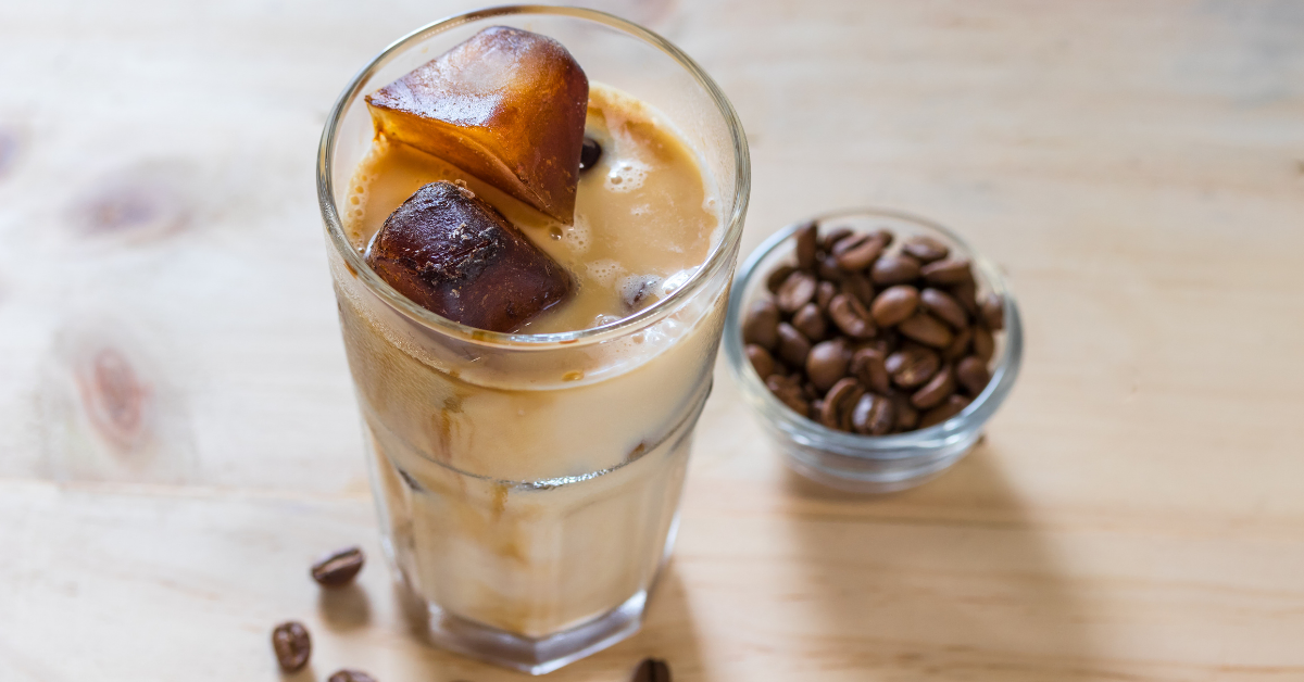 iced latte coffee