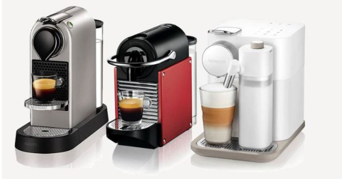 different nespresso coffee makers