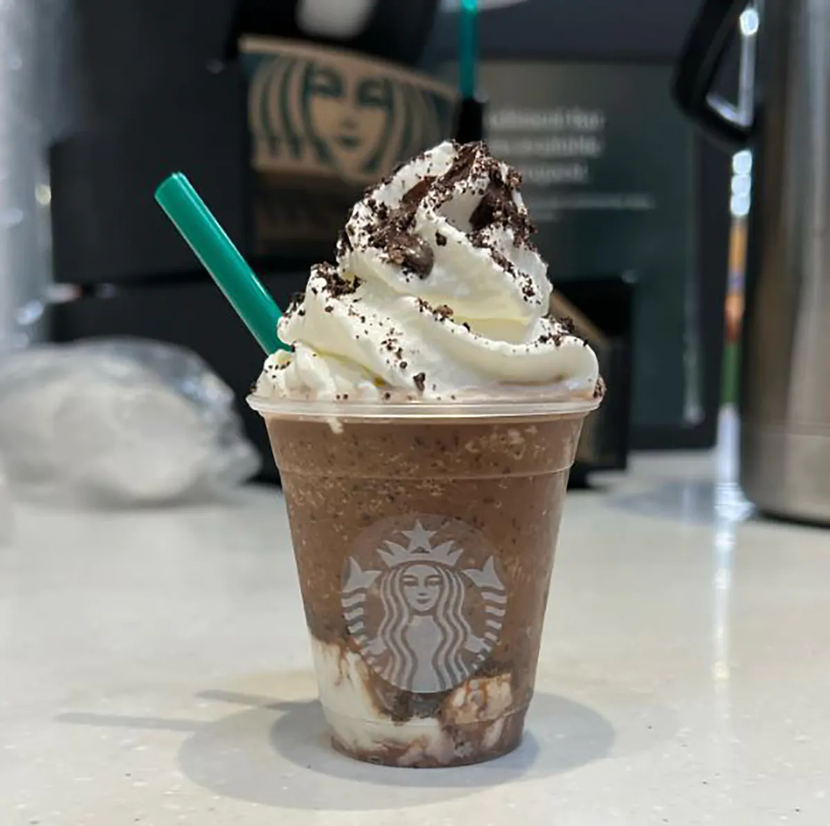 Mocha Cookie Crumble Frappuccino