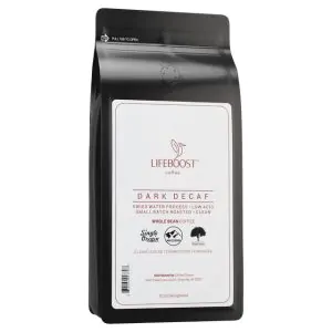 Lifeboost Dark Roast Decaf