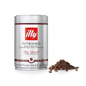 Illy Intenso Whole Bean Espresso Dark Roast  