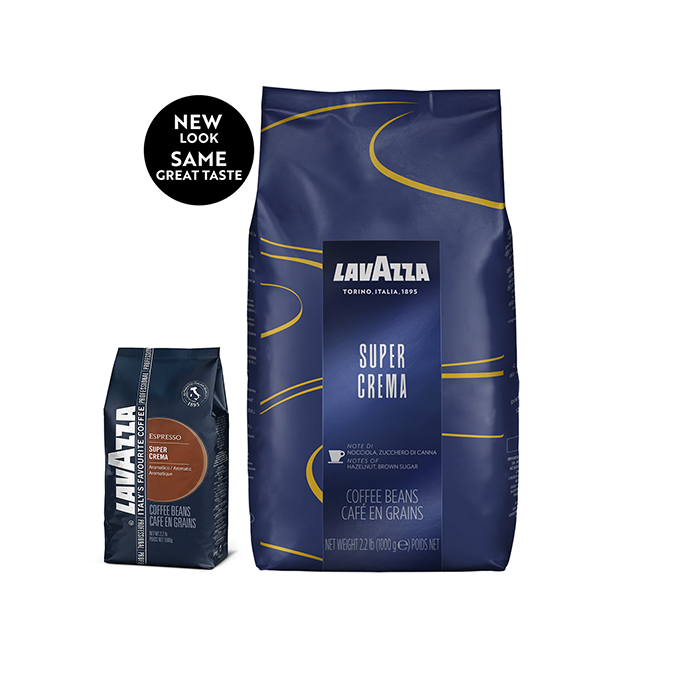 Lavazza Super Crema Whole Bean Coffee 