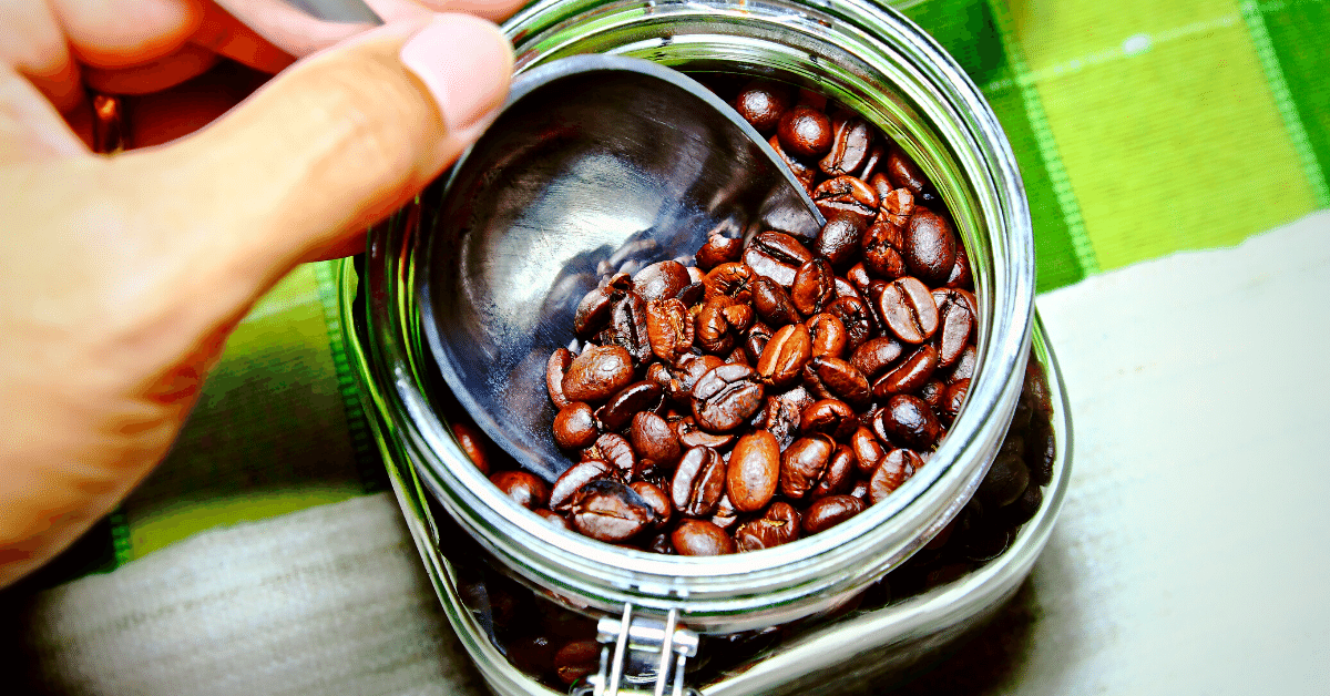 coffee beans storage