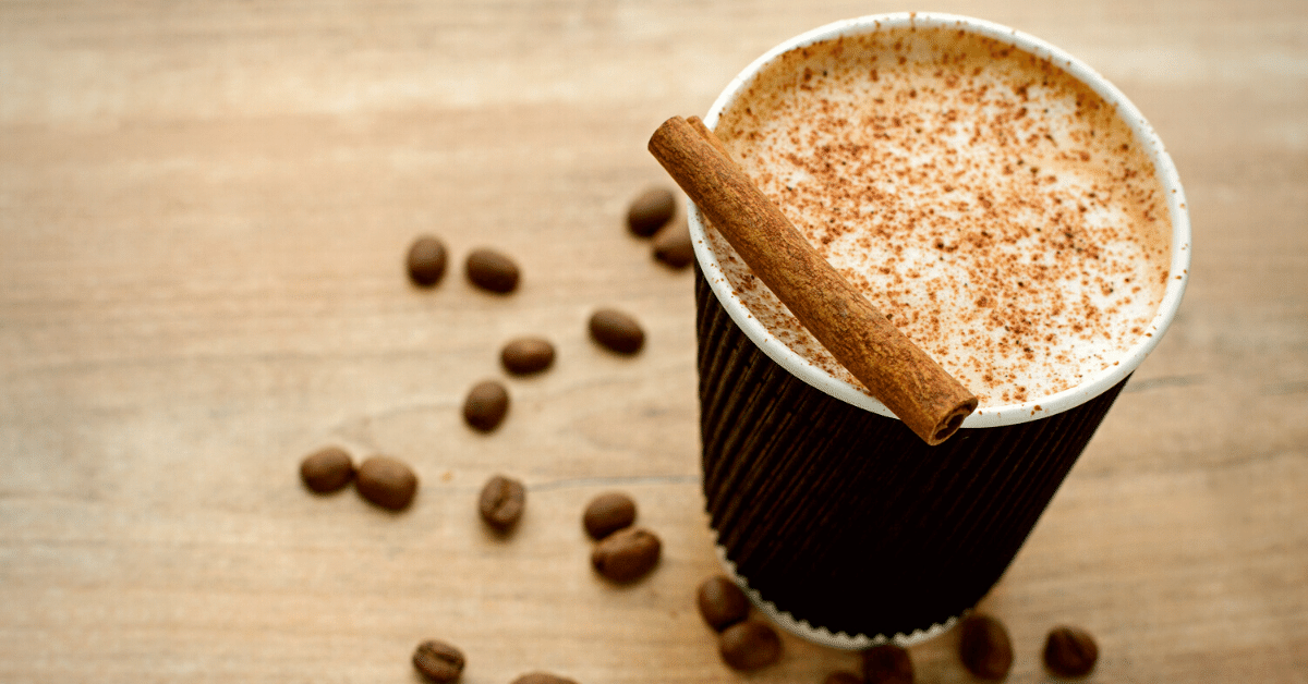 coffee with cinnamon