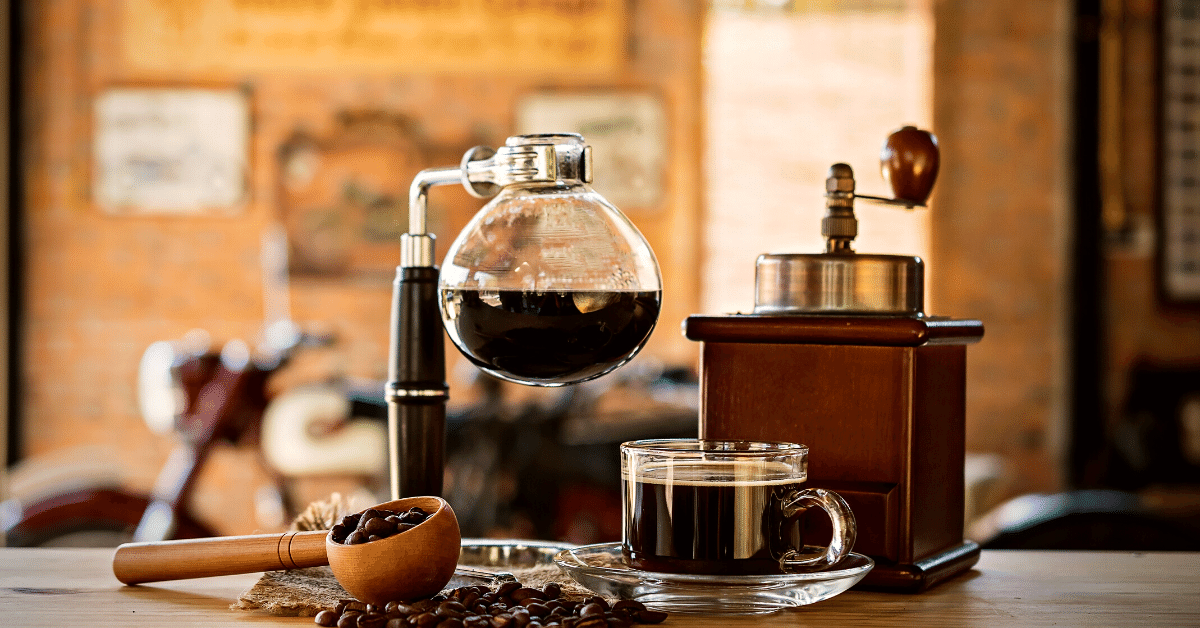 siphon coffee maker